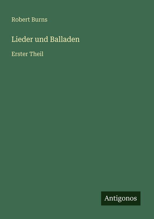 Produktbild: Lieder und Balladen