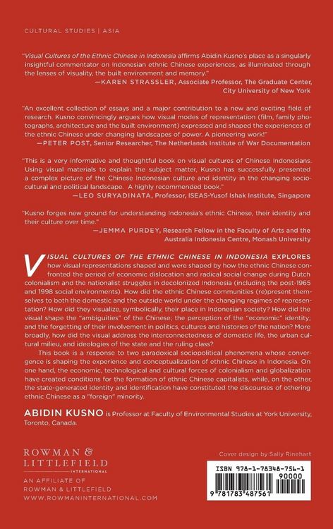 Produktbild: Visual Cultures of the Ethnic Chinese in Indonesia