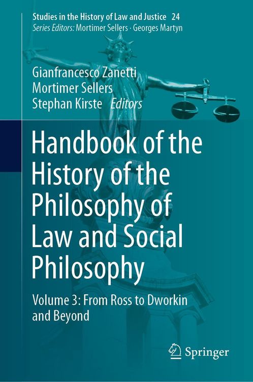 Produktbild: Handbook of the History of the Philosophy of Law and Social Philosophy