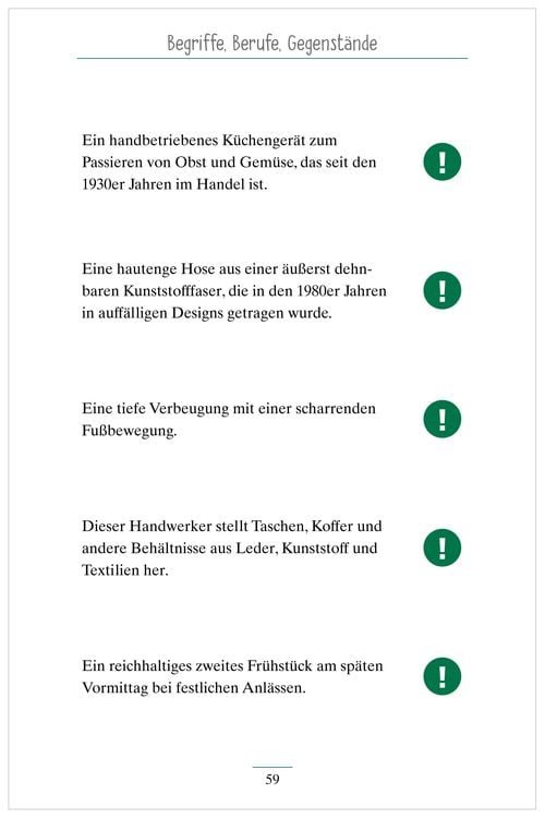 Produktbild: Fast vergessene Begriffe. Das Ged&auml;chtnistraining-Quiz f&uuml;r Senioren. Ideal als Besch&auml;ftigung, Ged&auml;chtnistraining, Aktivierung bei Demenz.