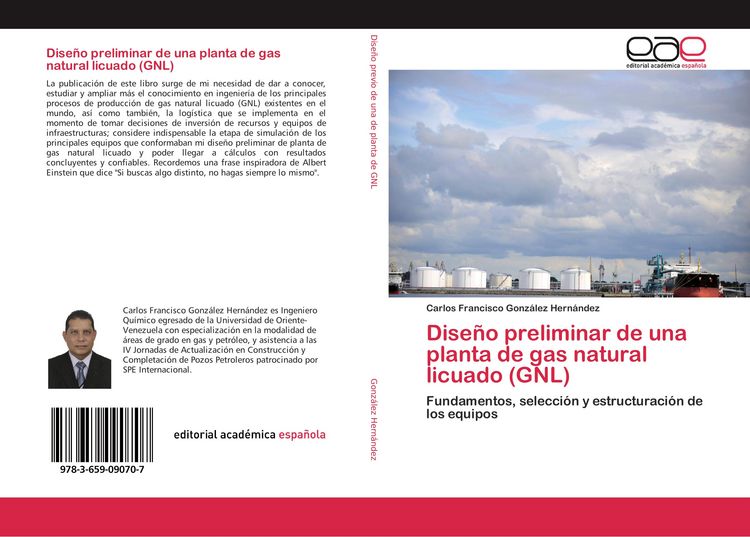 Produktbild: Dise&ntilde;o preliminar de una planta de gas natural licuado (GNL)