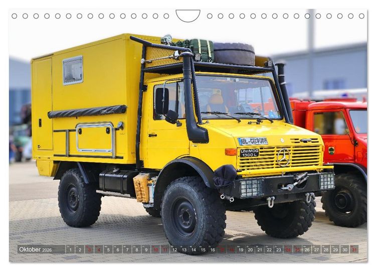 Produktbild: Universalmotorger&auml;te Eine Stern-Parade (Wandkalender 2026 DIN A4 quer), CALVENDO Monatskalender
