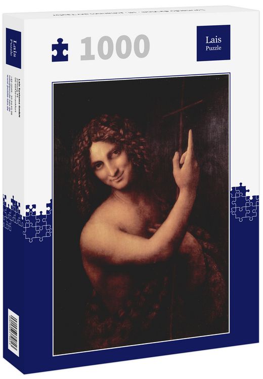 Produktbild: Lais Puzzle Leonardo da Vinci - Hl. Johannes der T&auml;ufer 1000 Teile