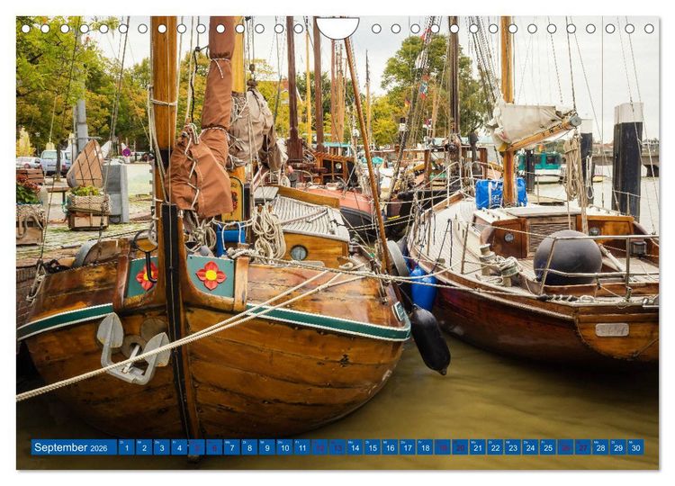 Produktbild: Leer - Das Tor zu Ostfriesland (Wandkalender 2026 DIN A4 quer), CALVENDO Monatskalender