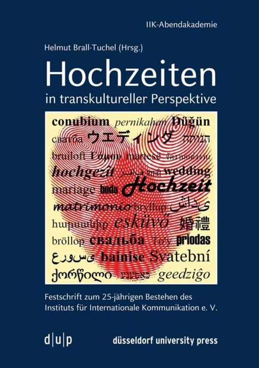 Produktbild: Hochzeiten in transkultureller Perspektive