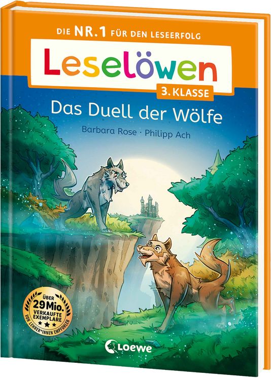 Produktbild: Lesel&ouml;wen 3. Klasse - Das Duell der W&ouml;lfe