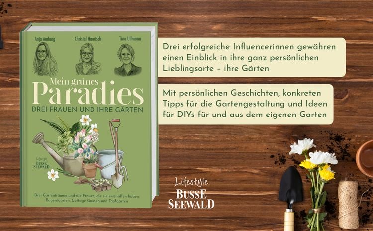 Produktbild: Mein grünes Paradies – Drei Frauen und ihre Gärten