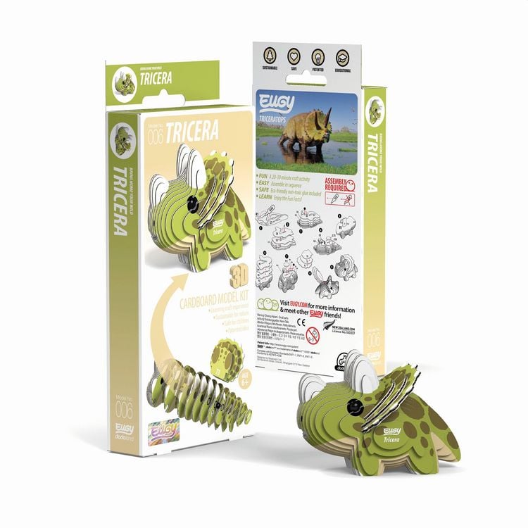 Produktbild: EUGY - 3D Bastelset Triceratops