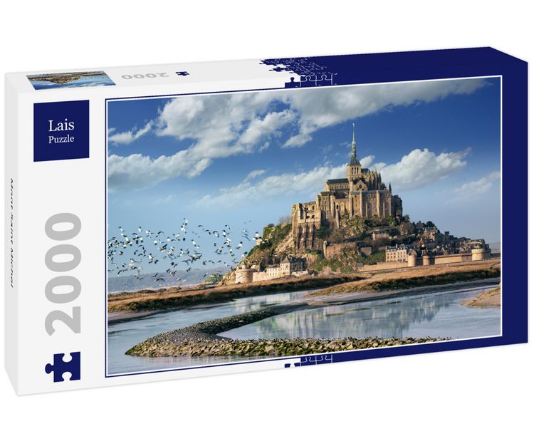 Produktbild: Lais Puzzle Mont Saint Michel 2000 Teile