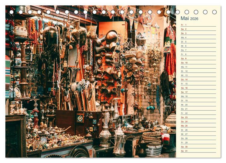 Produktbild: Oman - Unvergessliche Momente (Tischkalender 2026 DIN A5 quer), CALVENDO Monatskalender