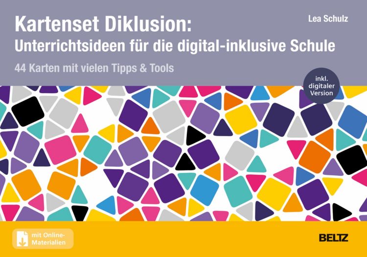 Produktbild: Kartenset Diklusion: Unterrichtsideen f&uuml;r eine digital-inklusive Schule