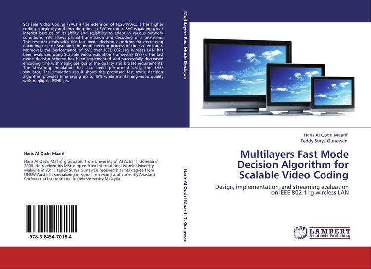 Produktbild: Multilayers Fast Mode Decision Algorithm for Scalable Video Coding