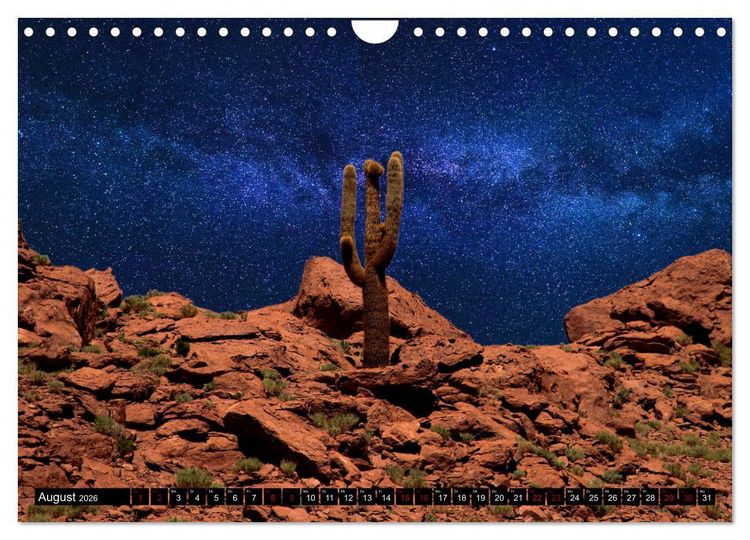 Produktbild: ATACAMA Wunder der Natur (Wandkalender 2026 DIN A4 quer), CALVENDO Monatskalender