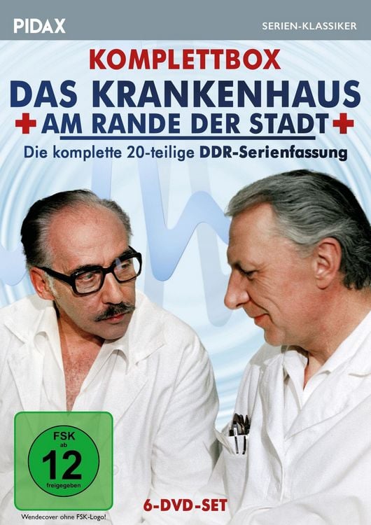 Produktbild: Das Krankenhaus am Rande der Stadt - Komplettbox / Die komplette 20-teilige DDR-Serienfassung (Pidax Serien-Klassiker) [6 DVDs]