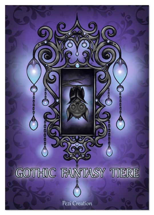 Produktbild: Gothic Fantasy Tiere (Tischkalender 2026 DIN A5 hoch), CALVENDO Monatskalender
