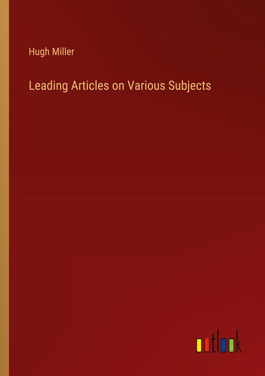 Produktbild: Leading Articles on Various Subjects