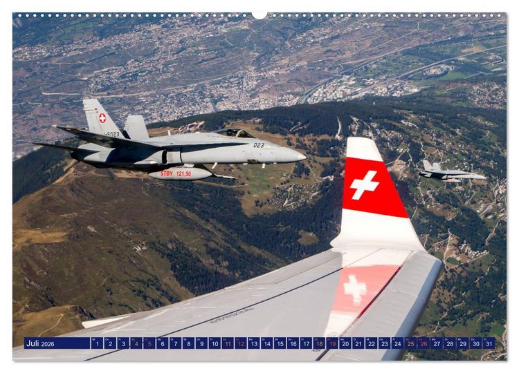 Produktbild: Faszination Fliegerei (Wandkalender 2026 DIN A2 quer), CALVENDO Monatskalender