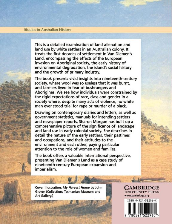Produktbild: Land Settlement in Early Tasmania