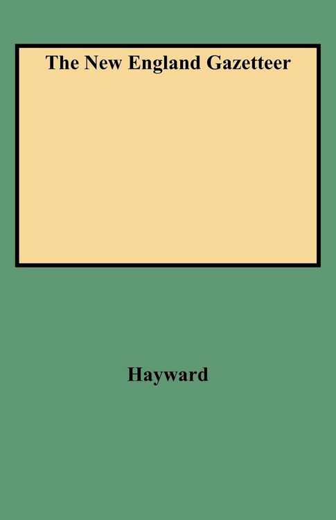 Produktbild: New England Gazetteer