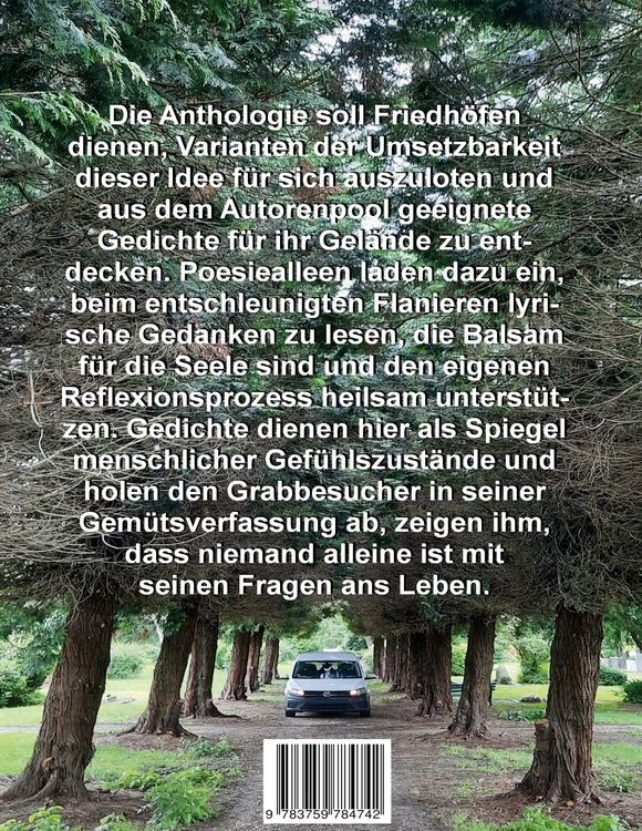 Produktbild: Poesieallee: Gedichte f&uuml;r Friedh&ouml;fe