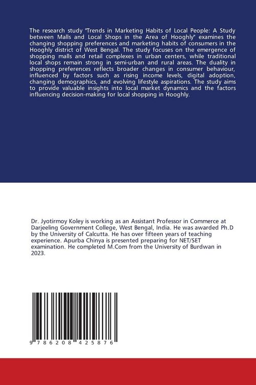 Produktbild: Trends in Marketing Habits of Local People