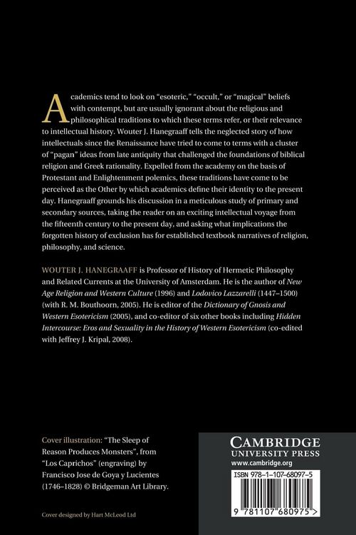 Produktbild: Esotericism and the Academy