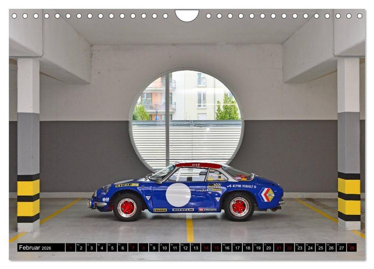 Produktbild: Renault Alpine A110 (Wandkalender 2026 DIN A4 quer), CALVENDO Monatskalender