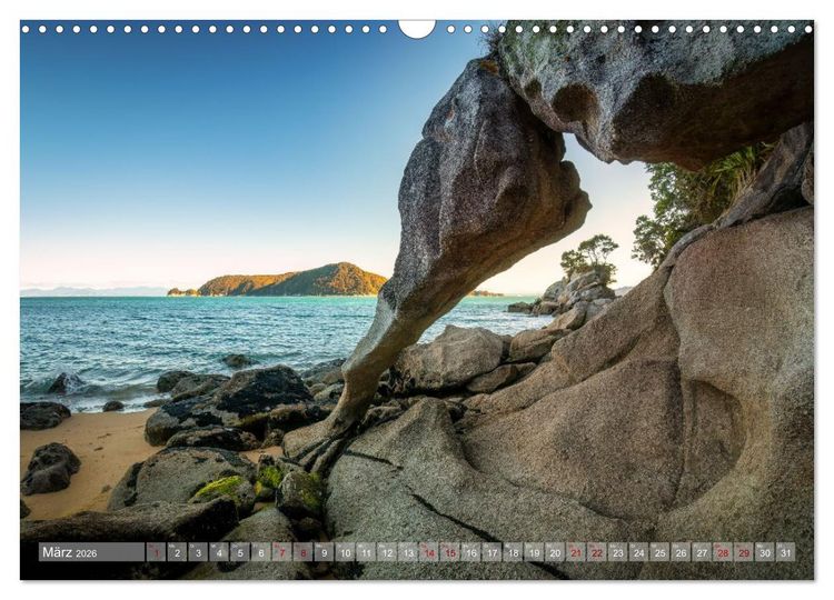 Produktbild: Nat&uuml;rlich Neuseeland (Wandkalender 2026 DIN A3 quer), CALVENDO Monatskalender