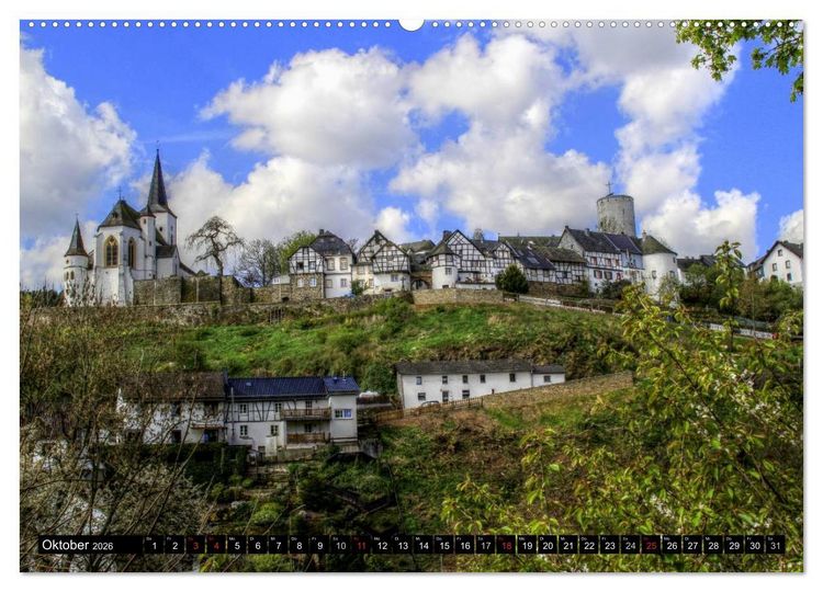 Produktbild: Faszination Eifel (hochwertiger Premium Wandkalender 2026 DIN A2 quer), Kunstdruck in Hochglanz