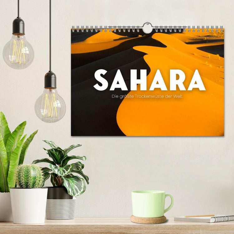 Produktbild: Sahara - Die gr&ouml;&szlig;te Trockenw&uuml;ste der Welt. (Wandkalender 2026 DIN A4 quer), CALVENDO Monatskalender