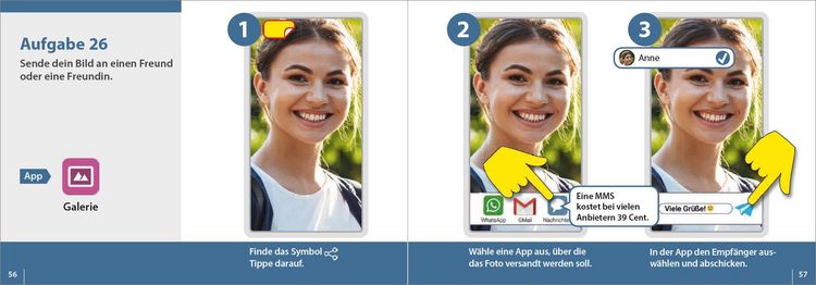 Produktbild: Smartphonekurs f&uuml;r Senioren &ndash; Das Kursbuch f&uuml;r Android Handys