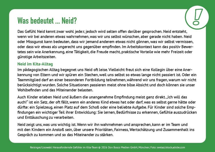 Produktbild: Herausfordernde Gef&uuml;hle im Kita-Team