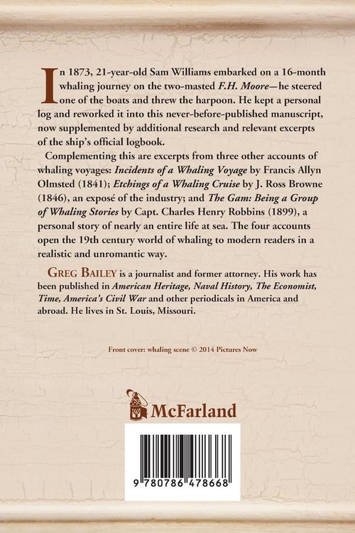 Produktbild: "The Voyage of the F.H. Moore" and Other 19th Century Whaling Accounts