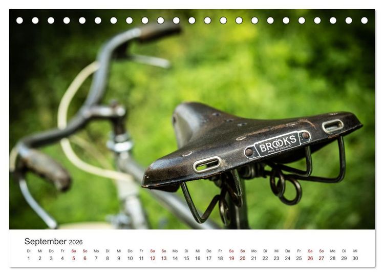 Produktbild: Stahlrenner - Rennrad-Klassiker aus Europa (Tischkalender 2026 DIN A5 quer), CALVENDO Monatskalender