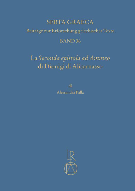 Produktbild: La seconda epistola ad Ammeo di Dionigi di Alicarnasso