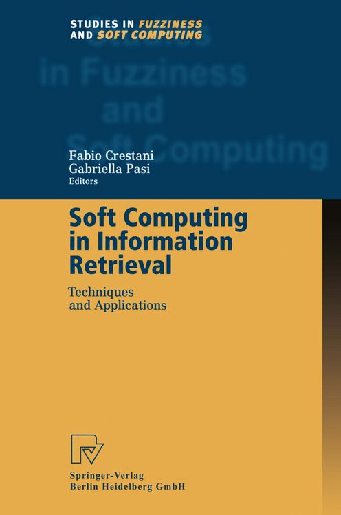 Produktbild: Soft Computing in Information Retrieval