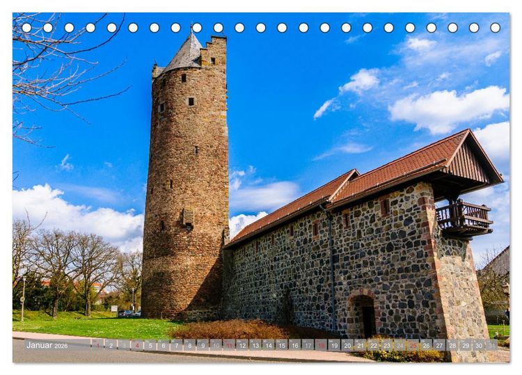 Produktbild: Ein Blick auf Fritzlar (Tischkalender 2026 DIN A5 quer), CALVENDO Monatskalender
