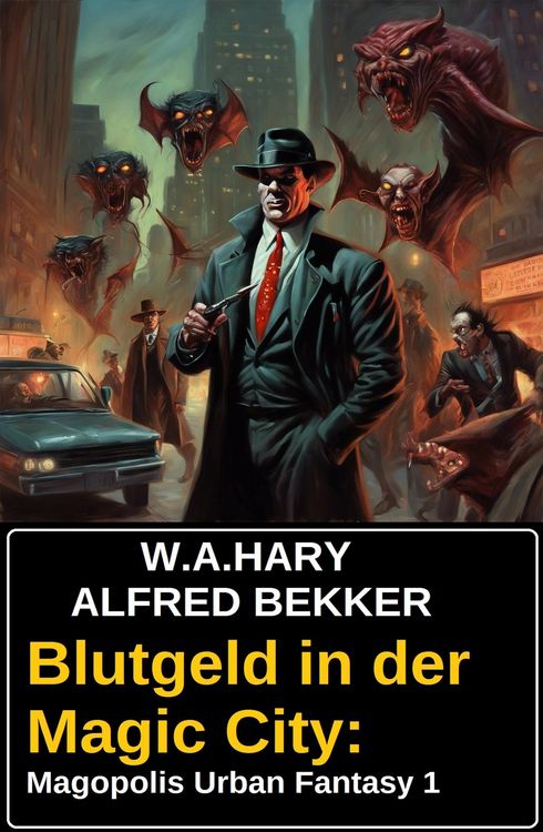 Produktbild: Blutgeld in der Magic City: Magopolis Urban Fantasy 1