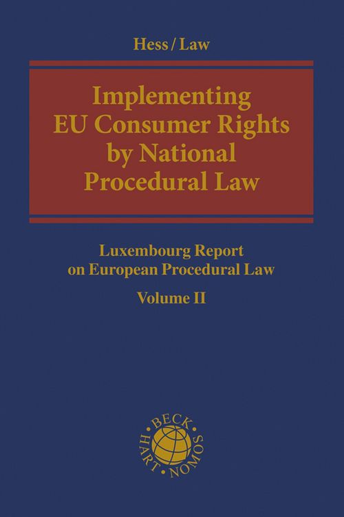 Produktbild: Implementing EU Consumer Rights by National Procedural Law