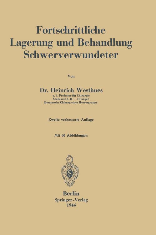 Produktbild: Fortschrittliche Lagerung und Behandlung Schwerverwundeter