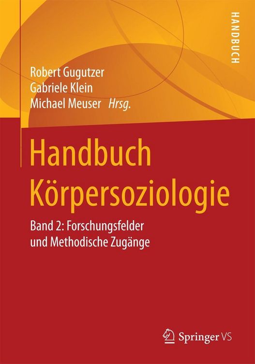 Produktbild: Handbuch K&ouml;rpersoziologie