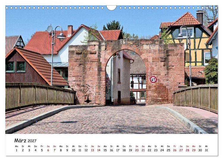 Produktbild: Gelnhausen Stadt (Wandkalender 2027 DIN A3 quer), CALVENDO Monatskalender
