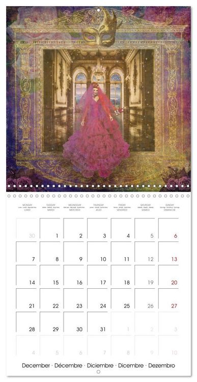 Produktbild: Lady Legends Fantasy Art (Wall Calendar 2026 12 &times; 12 Inch) CALVENDO 12 Month Wall Calendar