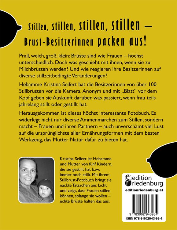 Produktbild: Stillbr&uuml;ste - 100 x Mamas Milchbar im Portrait (Das ganz besondere Fotobuch)