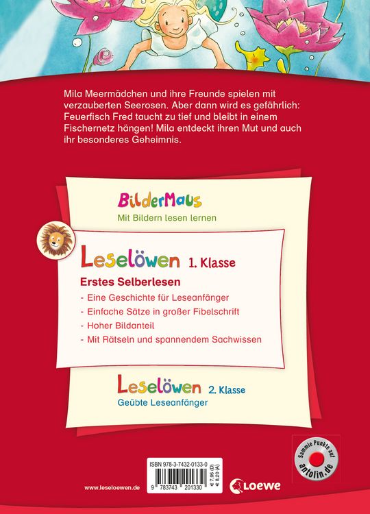 Produktbild: Lesel&ouml;wen 1. Klasse - Das Geheimnis des Meerm&auml;dchens