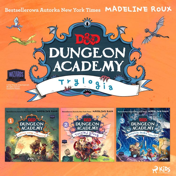 Produktbild: Dungeons & Dragons. Dungeon Academy: trylogia