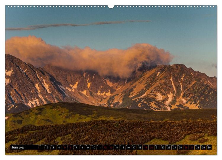 Produktbild: Berge. Polen (hochwertiger Premium Wandkalender 2027 DIN A2 quer), Kunstdruck in Hochglanz