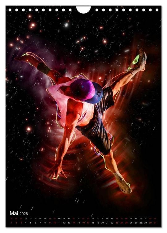 Produktbild: Streetdance - Dynamik pur (Wandkalender 2026 DIN A4 hoch), CALVENDO Monatskalender
