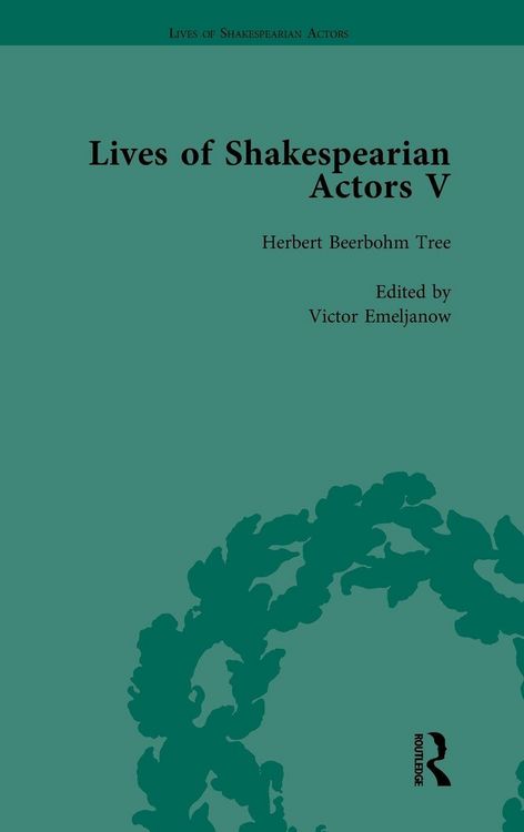 Produktbild: Lives of Shakespearian Actors, Part V, Volume 1