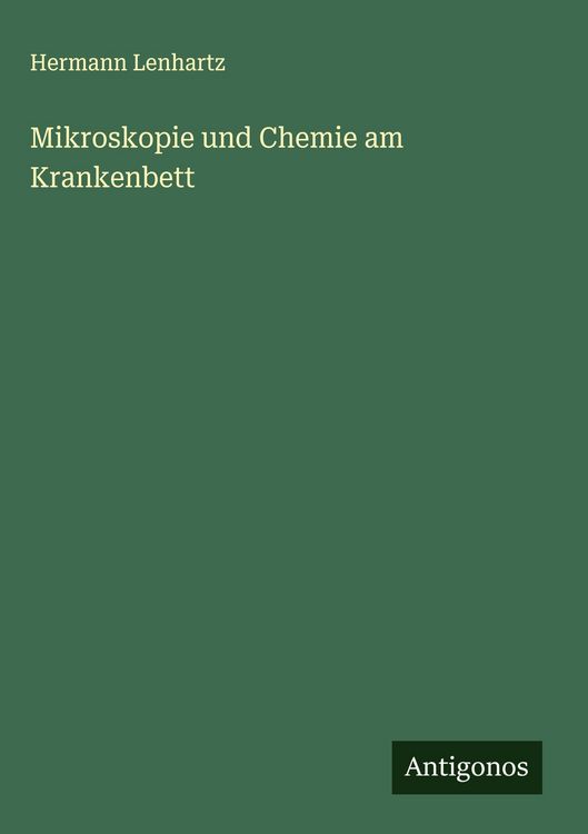 Produktbild: Mikroskopie und Chemie am Krankenbett